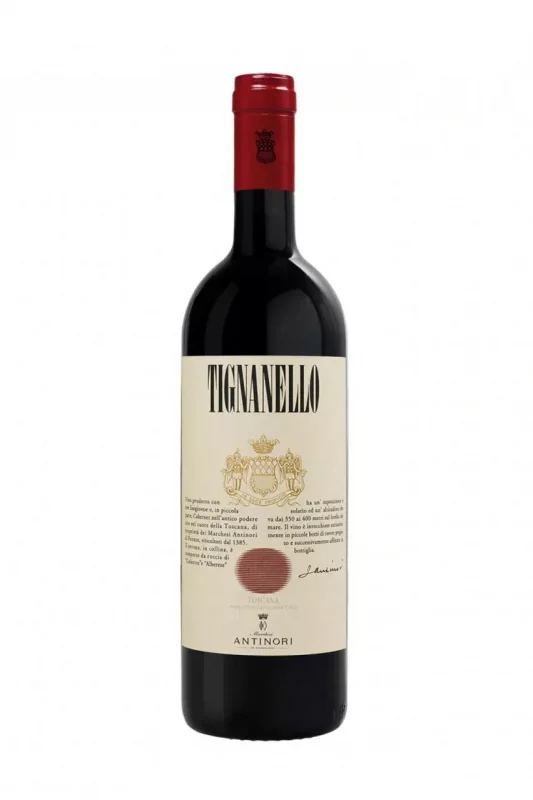 Tignanello 2019 Antinori Marchesi bottiglia in vetro